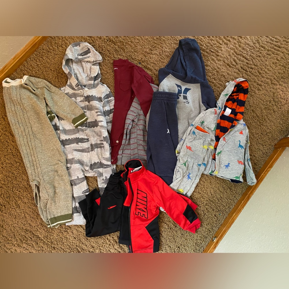 6 different 12Month boy sets